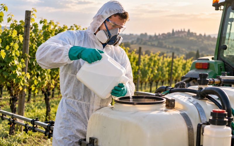 Acquisto, conservazione ed uso di fitosanitari